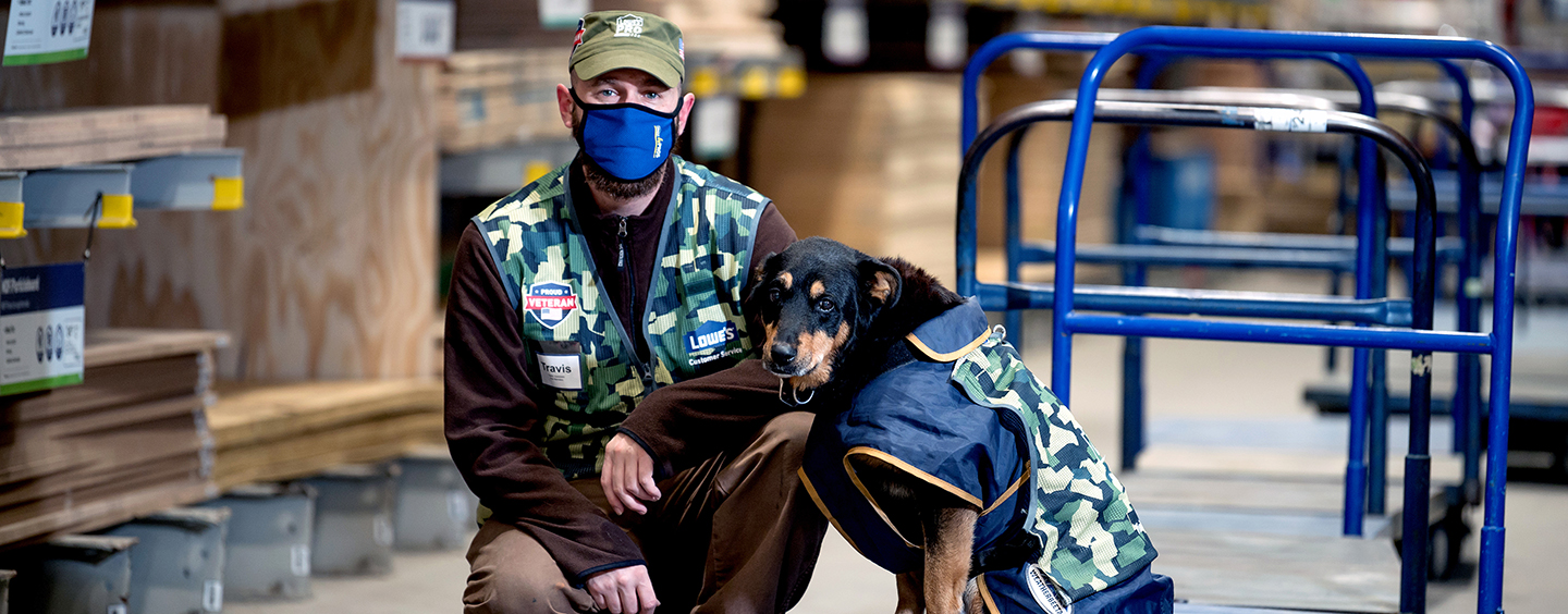 Better Together Lowe’s hires Army veteran and scores bonus associate