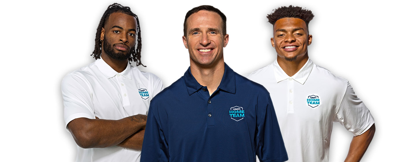  Lowe's Home Team is back in 2021 with legendary quarterback Drew Brees as general manager Banner